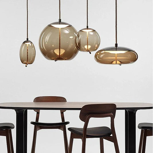 Artfan Glass Pendant Light Shade Bedroom Kitchen Nordic Luminaria Deco Bedside
