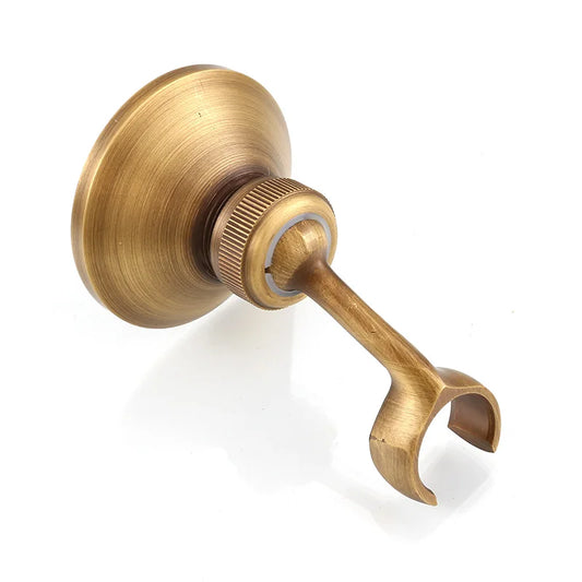 Artfan Antique Brass Handheld Shower Holder Swivel Mount Rack - HJ-0517F