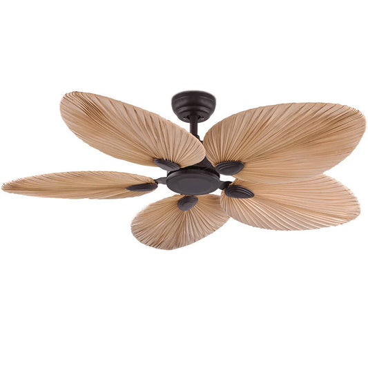 Artfan 52 Inch LED Ceiling Fan Without Light Remote Control Reverse Function