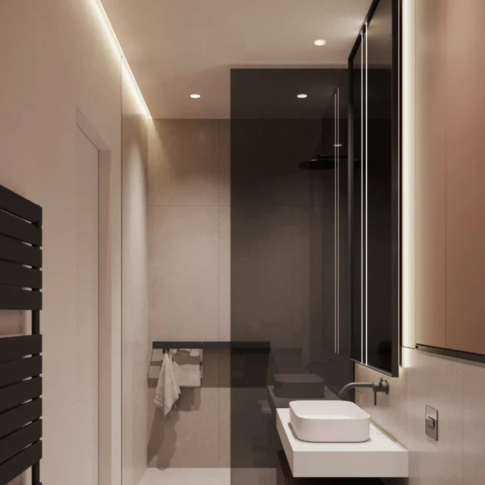 Artfan 7W LED Downlight: IP65 Waterproof, Ultra-thin Design, 30° Beam Angle