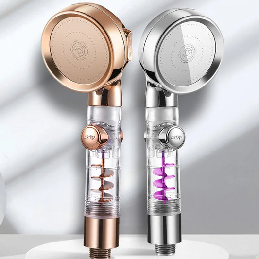 Artfan 3-in-1 High Pressure Shower Head with Stop Key & Filter Handheld Sprayer