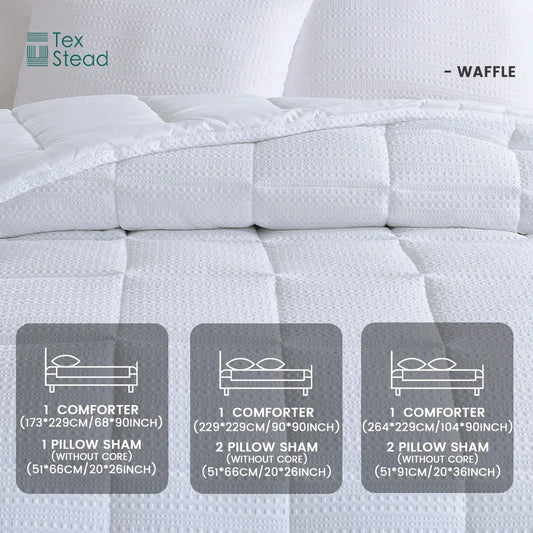 Artfan All Season Bed Comforter for Winter Warmth, Machine Washable