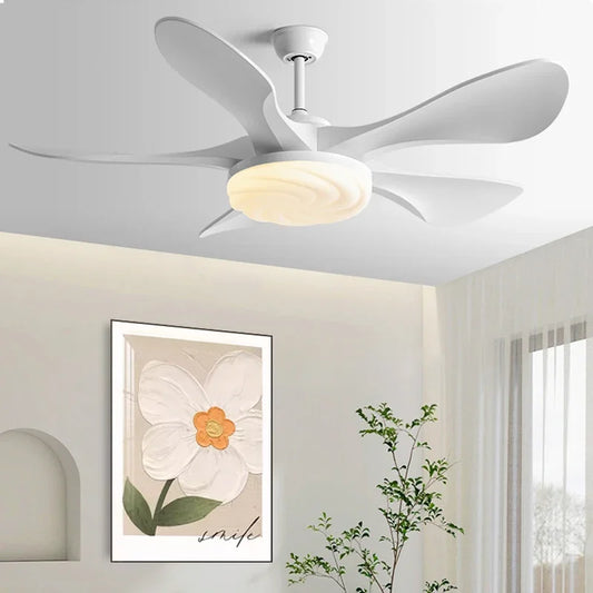 Artfan 58-Inch Black Ceiling Fan Light for Dining & Living Rooms has Strong Winds.