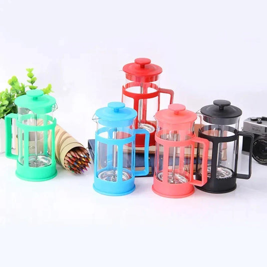 Artfan 350ml French Press Coffee Maker: Filter Coffee Pot with Moka Coffee Machine