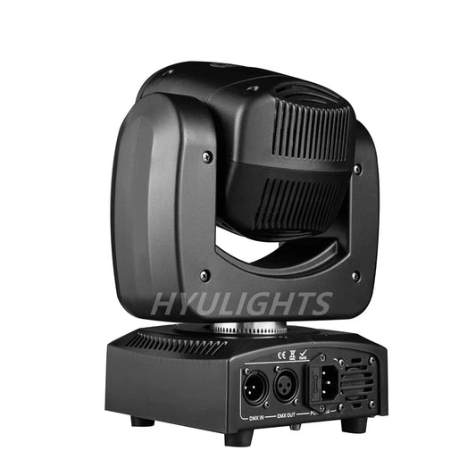 Artfan 90W Mini RGBW Moving Head Light: Super Bright DJ Spot With DMX Control