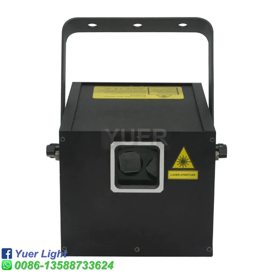 Artfan 2W Full Color Animation Laser Light Projector for Stage DJ Disco Party_effects