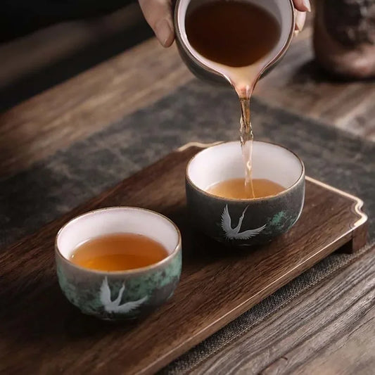 Artfan Japanese Ceramic Coffee Cup Porcelain Tea Mug Drinkware Pottery Water Mugs