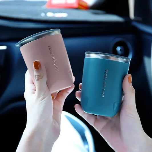 Artfan 300ml Stainless Steel Vacuum Flask Thermal Travel Mug Cup