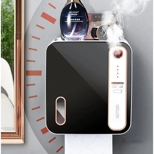 Artfan Aromatherapy Toilet Tissue Box Holder & Storage Rack