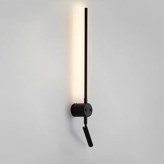 Artfan lighting Black LED Wall Lamp for Bedroom Living Room Stairs Dining Hallways