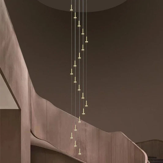 Artfan 2024 Nordic Minimalist Ceiling Chandelier - Trendy Living Room Lighting Decor