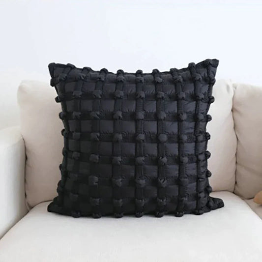 Artfan 3D Dot Bubble Gray Black White Luxury Cushion Cover - Fashionable Home Decor