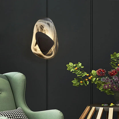 Artfan lighting Black Luxury LED Wall Light for Bedroom Living Room Sconce Lighting