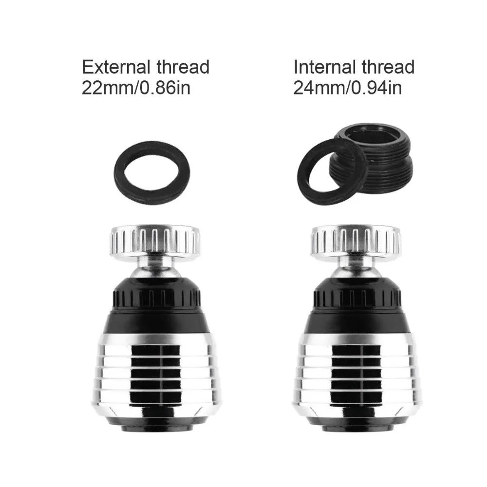 Artfan 2 Modes Kitchen Faucet Aerator Water Filter Nozzle - Adjustable & Water-saving