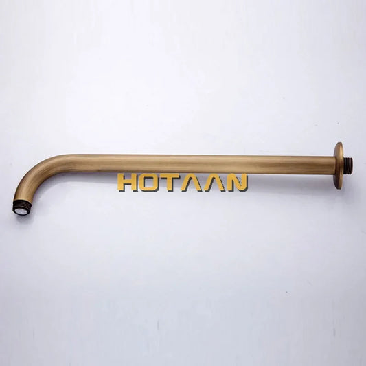 Antique Brass Finish Shower Arm – 37 cm Wall Mount