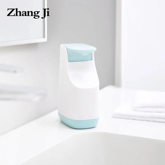 Artfan 350ml Non-Drip Soap Pump Dispenser for Bathroom Kitchen, Space-Saving and Compact