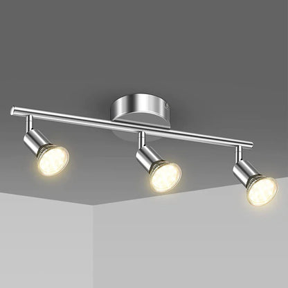 Artfan 6 Head LED Ceiling Light GU10 Adjustable Angle Spot Lamp for Living Room Bedroom