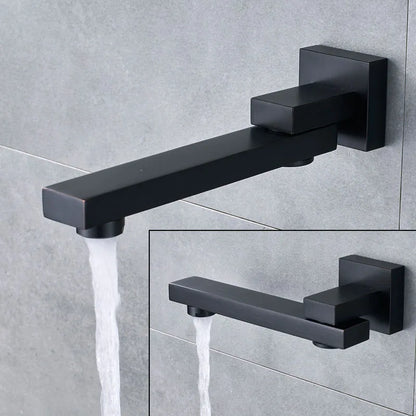 Artfan lighting Black Shower Set with Handshower and Rotate Bath Spout