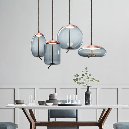 Artfan  Glass Pendant Light Shade Bedroom Kitchen Nordic Luminaria Deco Bedside