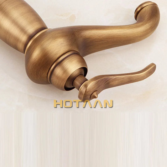 Artfan Antique Bronze Tall Basin Faucet - Luxury Europe Style Solid Copper Mixer