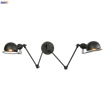 Artfan Antique Black Wall Lamp Vintage Industrial Sconce LED Applique Murale