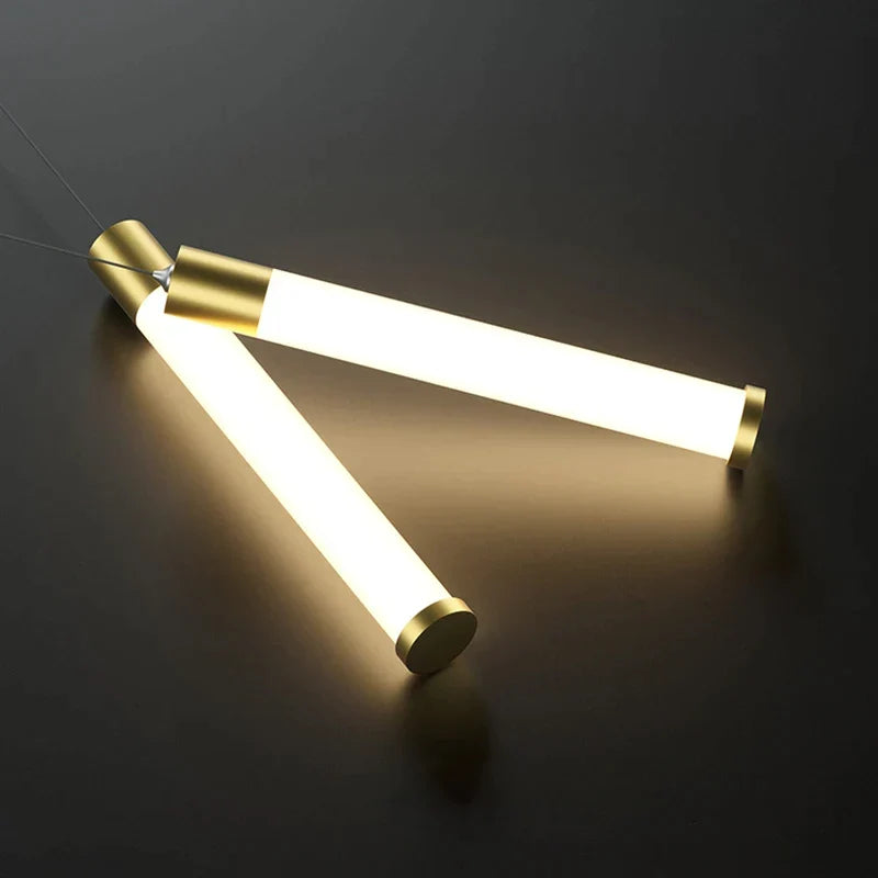 Artfan lighting Black Gold Hanging Pendant Lamp: Modern Luxury Bedroom & Living Room Lighting