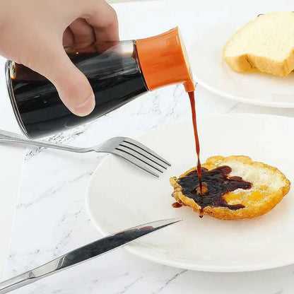 Artfan 170ML Seasoning Bottle with Leak-Proof Design for Oil, Soy Sauce & Vinegar