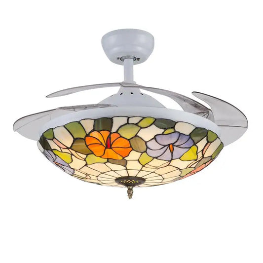 Artfan 42 Inch Retro Ceiling Fan Light with Remote Control for Living Room and Dining Room