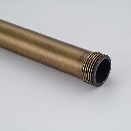 Artfan Antique Brass Shower Faucet Extension Tube 30cm