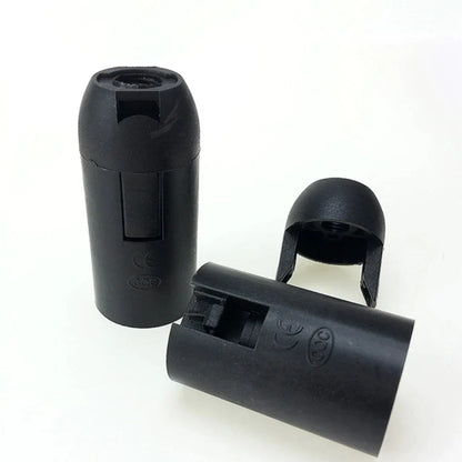 Artfan 10PCS Lighting Accessory: E14 E27 Lamp Holder Socket for Flexible Luminaire