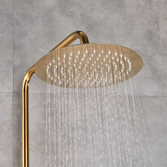 Artfan 3-way Shower Faucet Set with Rainfall and Waterfall Spout