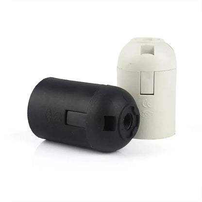 Artfan 10PCS Lighting Accessory: E14 E27 Lamp Holder Socket for Flexible Luminaire