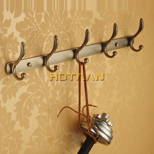 Artfan Antique Brass Robe Hook - Bathroom Accessories and Hardware
