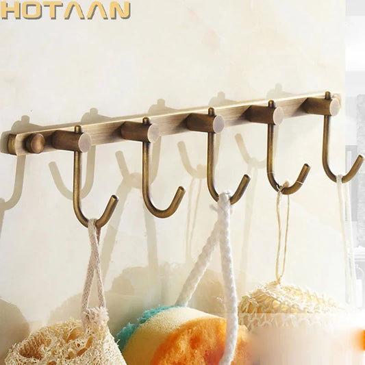 Artfan Antique Brass Robe Hook, Bathroom Hardware for Stylish Organization