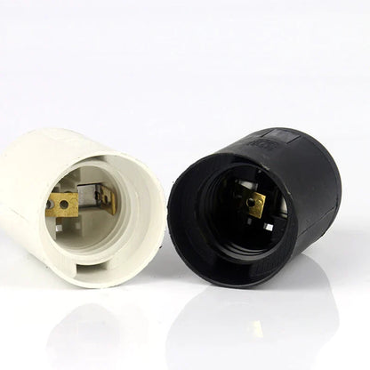 Artfan 10PCS Lighting Accessory: E14 E27 Lamp Holder Socket for Flexible Luminaire