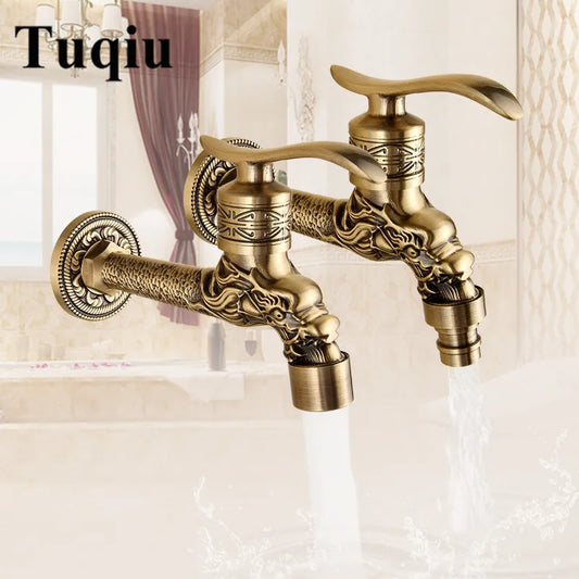 Artfan Antique Garden Bibcocks Tap for Outdoor Washing, Bathroom, Mop, and More