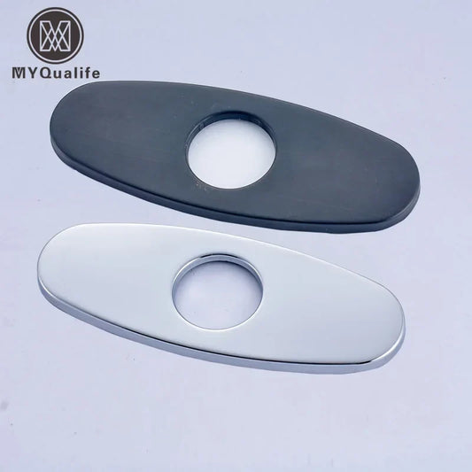 Artfan 6" Deck Plate Cover for Bathroom Kitchen Sink Faucet