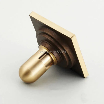 Artfan Antique Brass Shower Drain Cover Euro Art Carved Bathroom Strainer