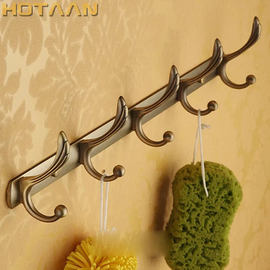 Artfan Antique Brass Robe Hook - Bathroom Accessories and Hardware