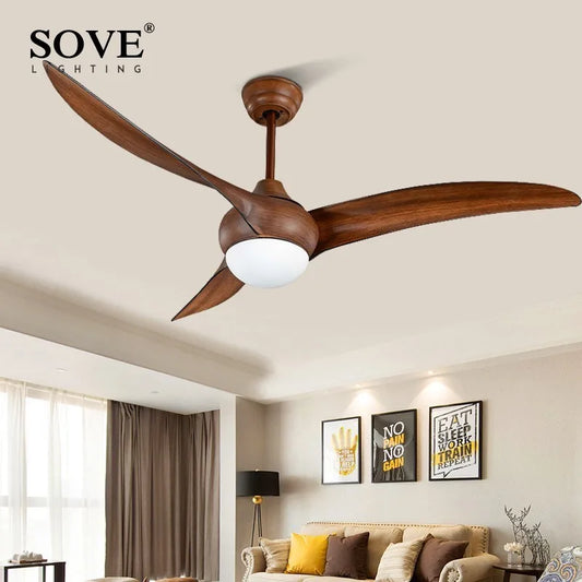 Artfan 52" LED Village Ceiling Fan with Lights & Remote Control