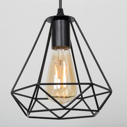 Artfan lighting Black Iron Pendant Lights for Kitchen Living Room Bedroom Restaurant