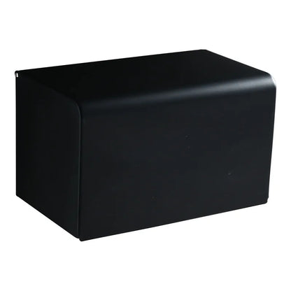 Artfan lighting Black Aluminum Bathroom Paper Holder: Elegant Tissue Box Rack & Toilet Paper Holder
