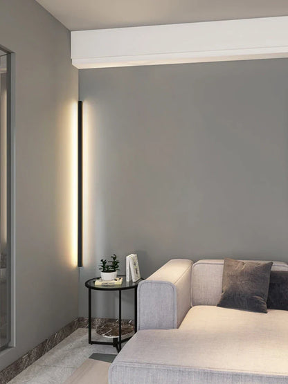 Artfan lighting Black LED Wall Lamp for Bedroom Living Room Aisle Sofa Background