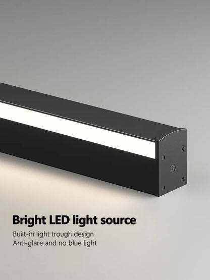 Artfan lighting Black LED Wall Lamp for Bedroom Living Room Aisle Sofa Background