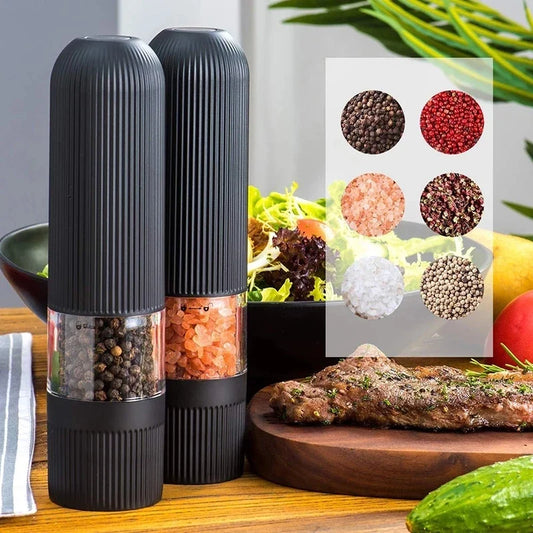 Artfan Automatic Salt Pepper Grinder | Electric Spice Mill for Seasoning Adjustable Coarseness