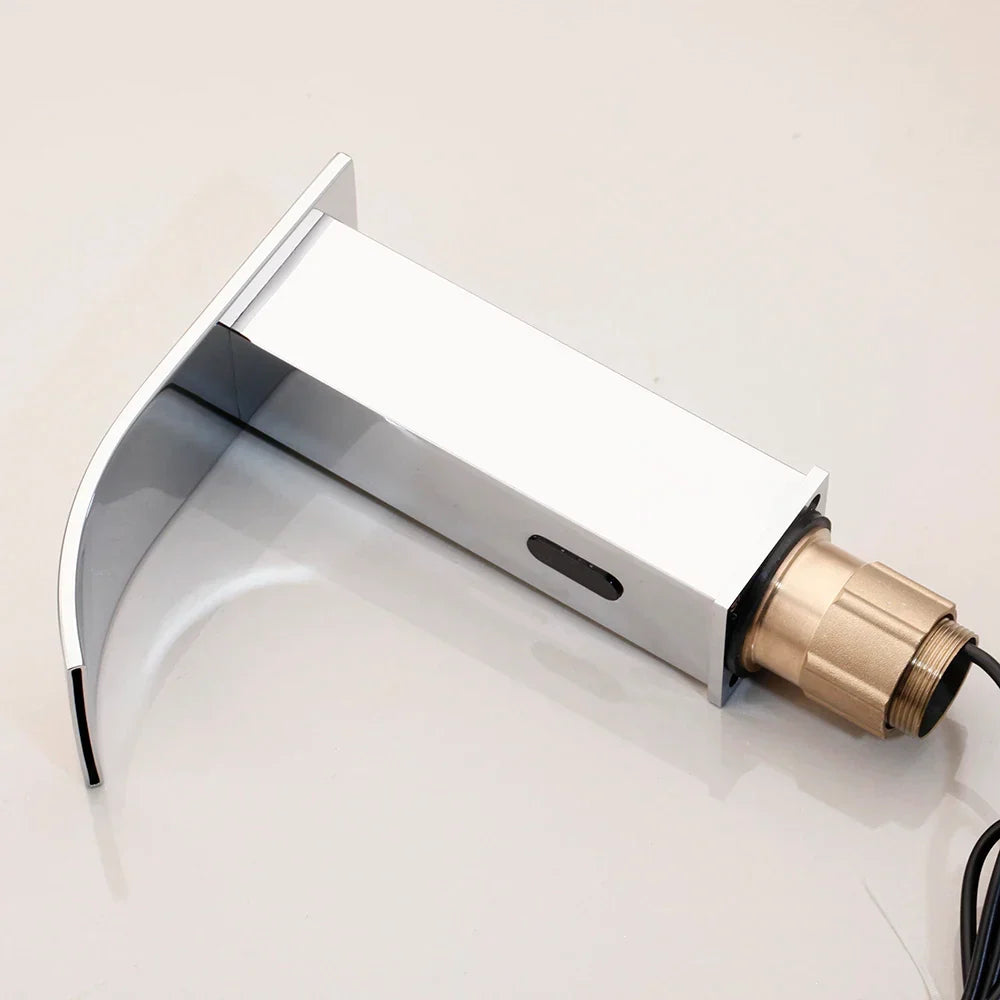 Artfan Automatic Sensor Water Mixer Crane Deck Mounted Bathroom Faucet
