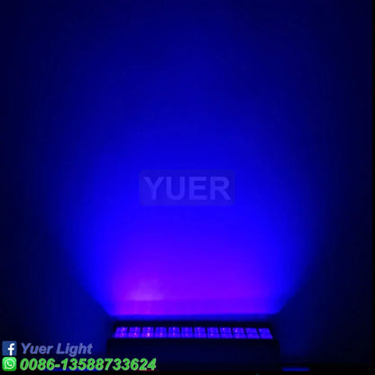 Artfan 24X3W LED UV Bar Stage Light for Club Disco Party, DMX512 Control
