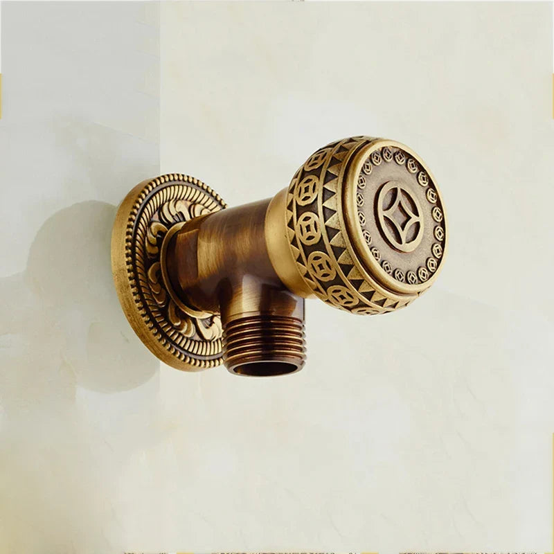 Artfan Antique Bronze Douche Bidet Sprayer Set with Copper Valve - Jet Shower Head