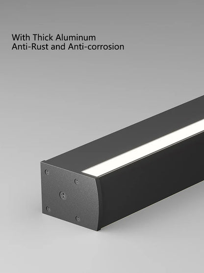 Artfan lighting Black LED Wall Lamp for Bedroom Living Room Aisle Sofa Background