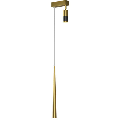 Artfan lighting Black Gold Hanging Pendant Lamp: Modern Luxury Bedroom & Living Room Lighting
